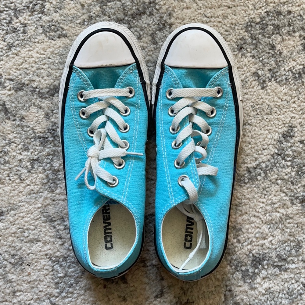 Converse teal like new